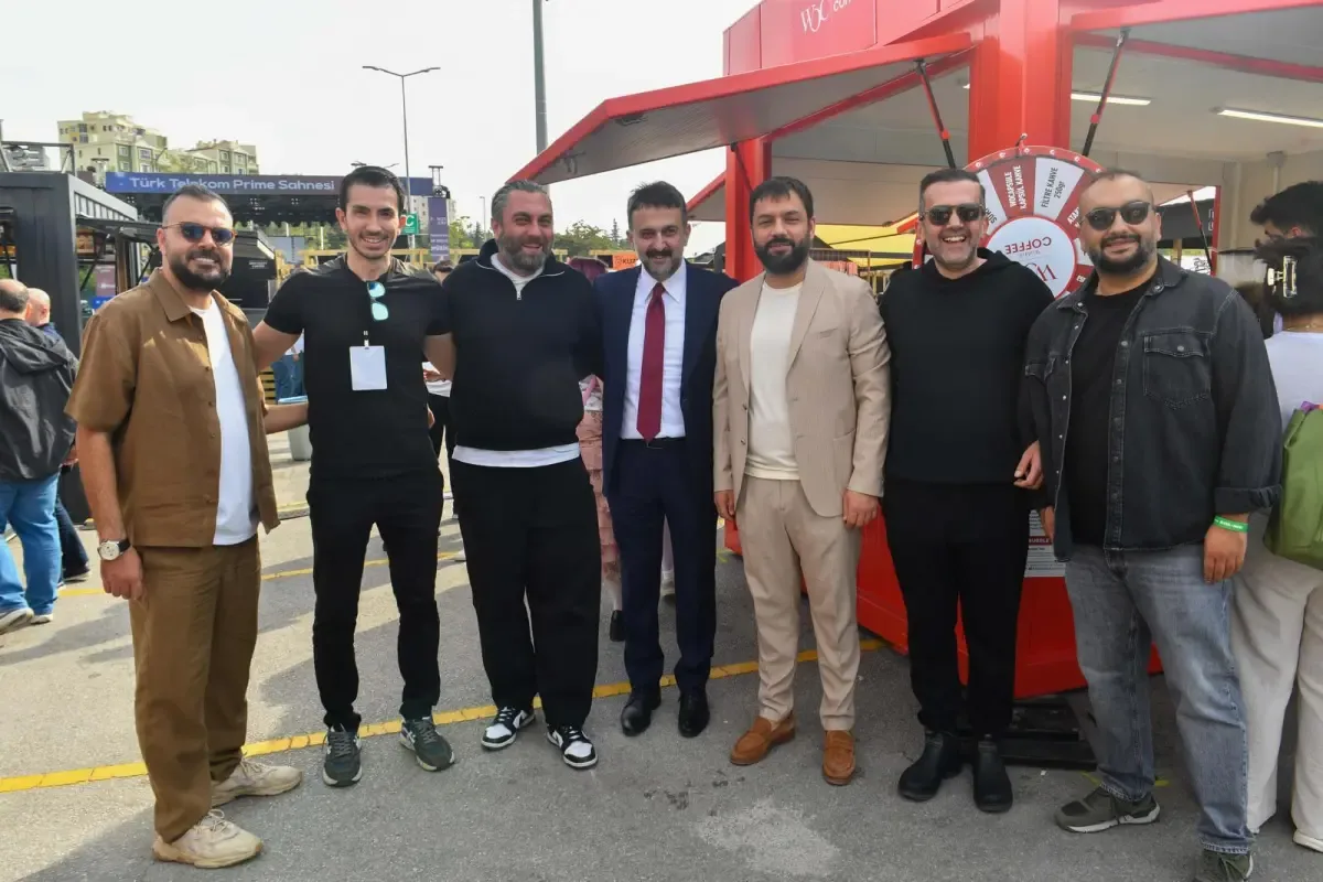 AKK Başkanı Halil İbrahim Yılmaz Ankara Kahve Festivali’ne katıldı
